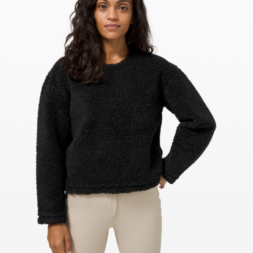 Lululemon fleece sweatshirt